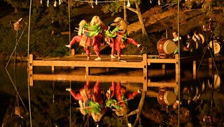 用作夜神楽水鏡風景01 用作夜神楽水鏡風景01