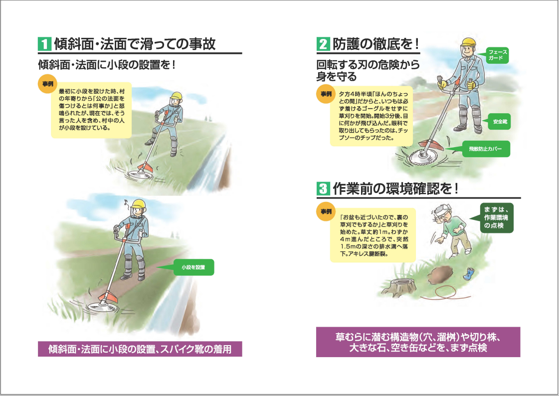 安全対策・これだけは（２）