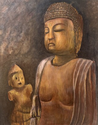 後藤カヨコ 廃れ行く里の仏 2018年 後藤カヨコ 廃れ行く里の仏 2018年