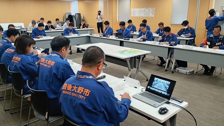 災害対策本部運営訓練 災害対策本部運営訓練