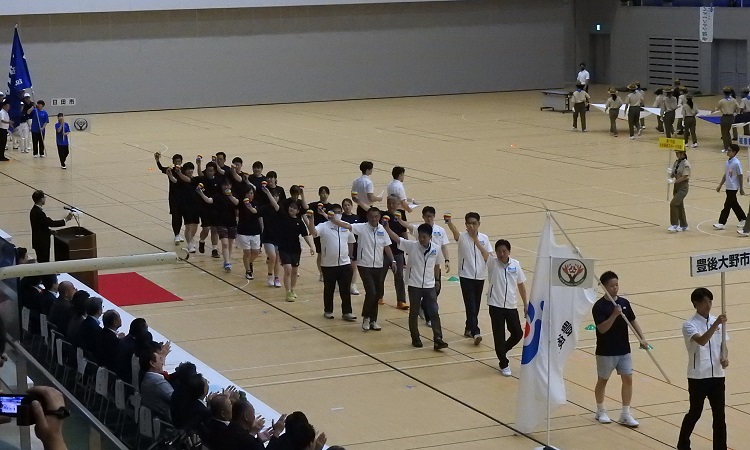 第78回大分県民スポーツ大会開会式 第78回大分県民スポーツ大会開会式