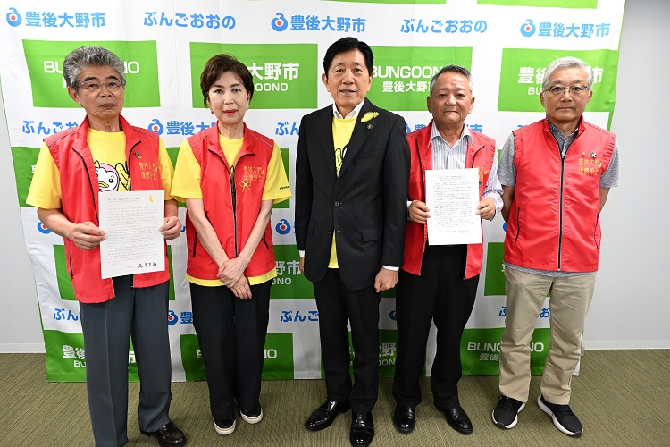 社会を明るくする運動メッセージ伝達式