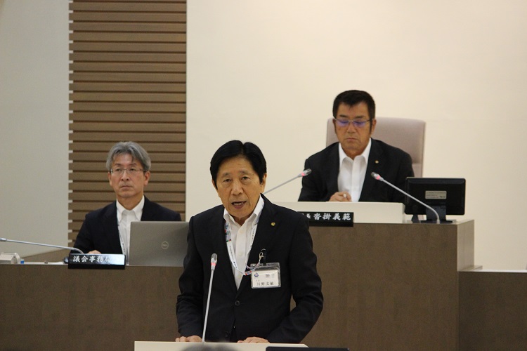 第3回市議会定例会開会 第3回市議会定例会開会